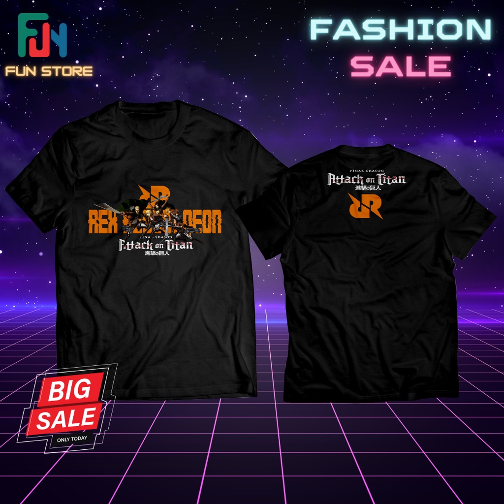 สีขาว a ใหม่ ผ้าฝ้าย พิมพ์ลาย Hoshi X Attack On Titan 2023 สีดํา โอเวอร์ไซซ์ S L M 5XL 4XL 2Xl 3XL ส