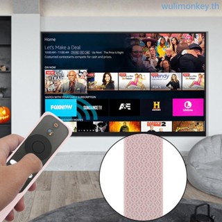 Wu เคสซิลิโคน ป้องกันรีโมตคอนโทรล ล้างทําความสะอาดได้ สําหรับ Mi TV Stick 4K