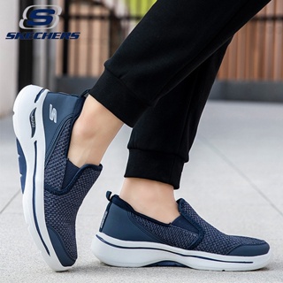 Skechers_ GOWALK ArchFit รองเท้ากีฬา รองเท้าบาสเก็ตบอล ระบายอากาศ ขนาดใหญ่ สําหรับผู้ชาย