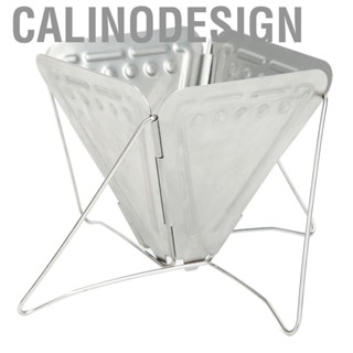 Calinodesign Outdoor Camping Coffee Drip Rack 304 Stainless Steel Foldable Portable Coff