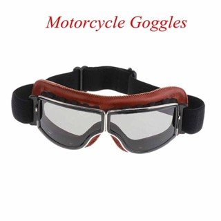 Motorcycle Goggles Flying Scooter Vintage Helmet Glasses For Motorbike Cruiser