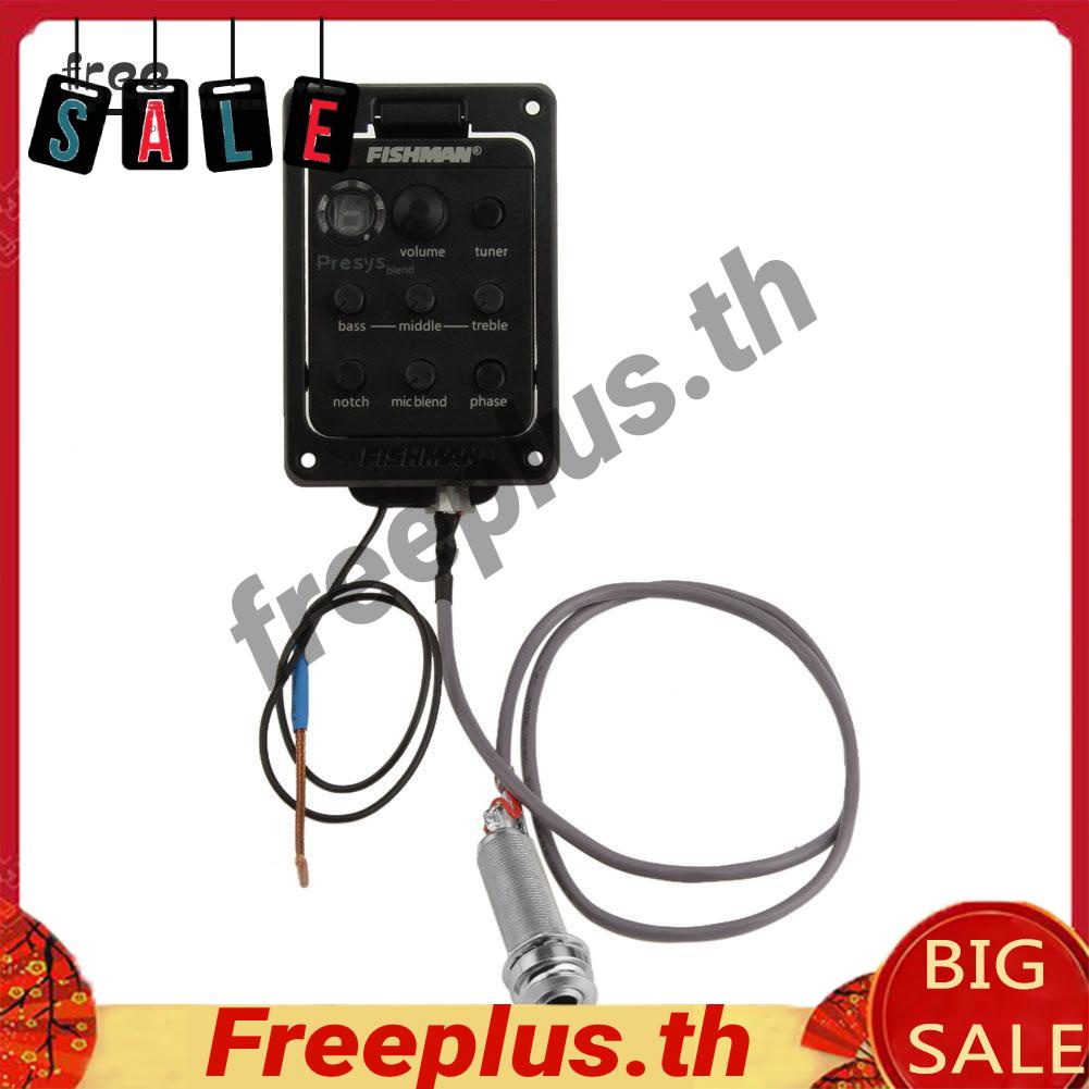 [Freeplus]Fishman 301 4-Band Eq อุปกรณ์เสริมสําหรับกีตาร์พร้อมไมโครโฟน