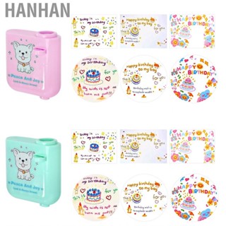 Hanhan Happy Birthday Projector Mini Projection Lamp Portable Kids Light for Household