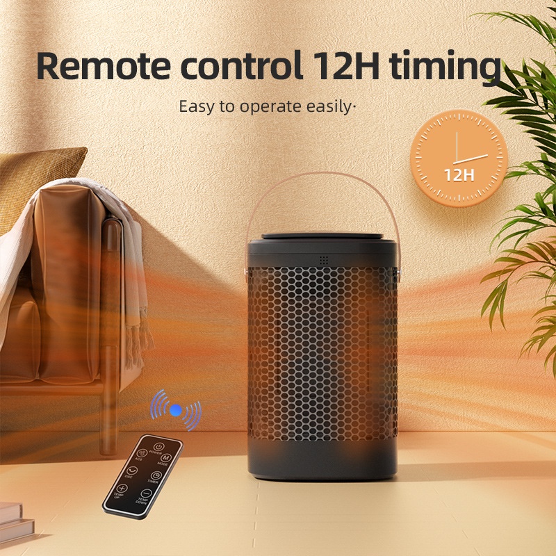 ใหม่ เครื่องทําความร้อนไฟฟ้า PTC หน้าจอสัมผัส ทําความร้อนเร็ว พร้อมรีโมตคอนโทรล สําหรับครัวเรือน 2023