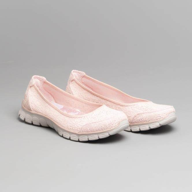 พร้อมส่ง!!รองเท้า SKECHERS EZ Flex 3.0 รองเท้าลำลองผู้หญิง สีPeach  ของแท้