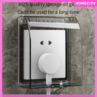 [Ready] [พร้อม] Universal 86 Type Wall Socket Waterproof Box Transparent Plate Switch Protection Cover Outdoor Socket Box Cover Protector