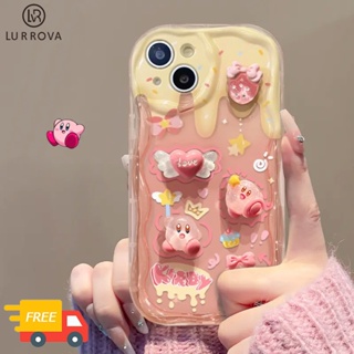 Realme C53 C33 C55 C30 C35 Realme 10 4G Realme C21Y C25Y Realme C15 C25 5S 5I C2 Narzo 50A Prime Narzo N55 Kirby เคสโทรศัพท์ซิลิโคนตุ๊กตา Kirby 3D