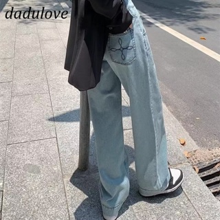 DaDulove💕 New American Ins High Street Retro Jeans Niche High Waist Loose Wide Leg Pants plus Size Trousers