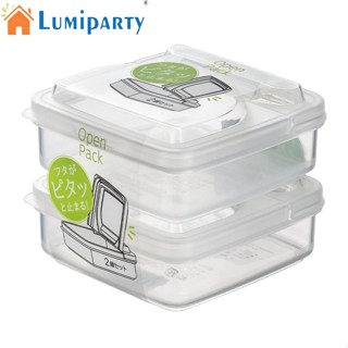 Lumiparty กล่องเก็บชีส ผัก ผลไม้ แบบพกพา 2 ชิ้น