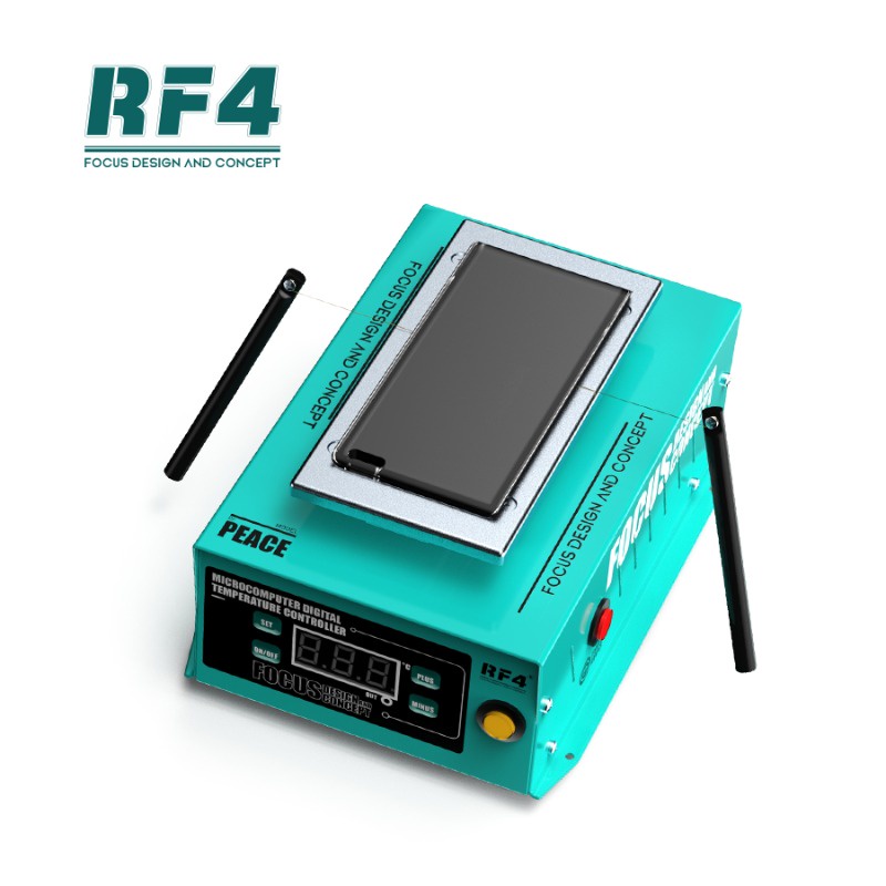Rf4-peace เครื่องปั๊มสูญญากาศ หน้าจอสัมผัส LCD ขนาดใหญ่ 110 220V สําหรับโทรศัพท์มือถือ