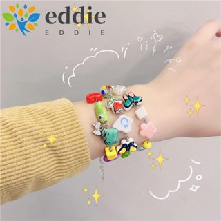 26edie ผู้หญิง สร้อยข้อมือแฟชั่น หวานใจ เครื่องประดับ ของขวัญเด็ก มิตรภาพ สร้อยข้อมือ การ์ตูน จี้ กําไลข้อมือโซ่