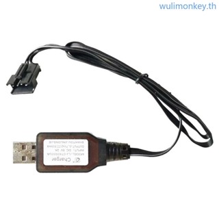 Wu 7 4V 400mA ที่ชาร์จแบตเตอรี่ Li-ion SM-4P RC ของเล่น รีโมตคอนโทรล SM4P แบบพกพา USB สายชาร์จย้อนกลับ