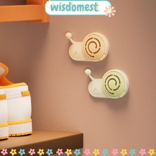 Wisdomest แผ่นอโรมาเธอราพี หอยทากน่ารัก ABS สําหรับแขวนผนังห้องน้ํา