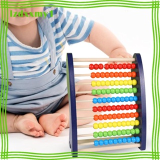 ของเล่นลูกคิดไม้ Montessori Abacus 100 เม็ด สําหรับเด็กผู้ชาย