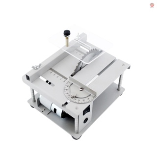 Electric Saw for Wood Plastic Acrylic Cutting - 150W Mini Desktop Cutter with Adjustable-Speed Angle Adjustment