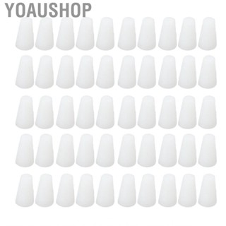 Yoaushop 50Pcs Silicone Tapered Plug Kit Sealing High Temp  Coating