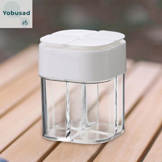 [Yobusad.th] 4-in-1 กระปุกใส่เครื่องปรุง แบบพกพา สําหรับตั้งแคมป์