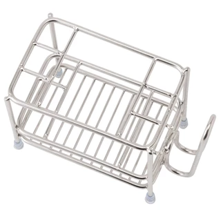 NITORI ที่ใส่แปรงสีฟันสแตนเลส Stainless Wire Tooth Brush Holder Square