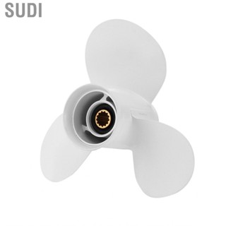 Sudi Boat Outboard Propeller  3 Blades 11‑3/4in 10in RH for Refit