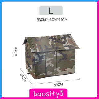 [Baosity5] เต็นท์ที่นอนสัตว์เลี้ยง แบบพกพา ทนต่อสภาพอากาศ สําหรับสัตว์เลี้ยง แมว