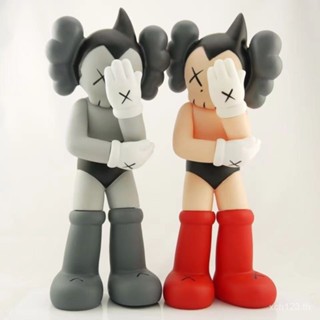 [พร้อมส่ง] โมเดลฟิกเกอร์ไม้ อนิเมะ mand kaws Peter Pan Astro Boy 1ZAV