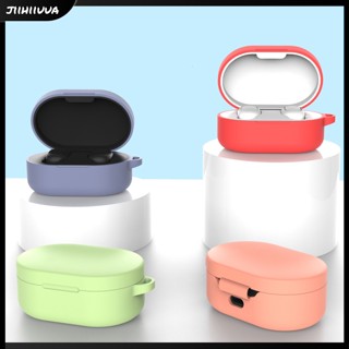 Jl- เคสซิลิโคน สีพื้น สําหรับหูฟัง Redmi Airdots