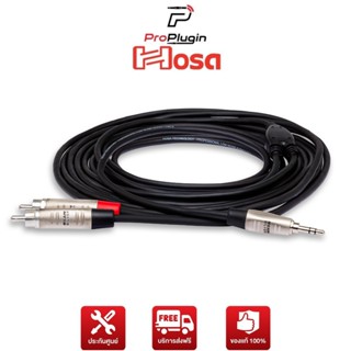 Hosa  HMR-010Y  Pro Stereo Breakout, REAN 3.5 mm TRS to Dual RCA, 10 ft สายสัญญาณ 3.5 to Rca ขนาด 3 เมตร คุณภาพมาตรฐาน (ProPlugin)