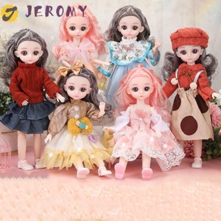 Jeromy ตุ๊กตาตา 3D 1/6 bjd 30 ซม. พร้อมเสื้อผ้า หลากสี 30 ซม. 1/6 bjd