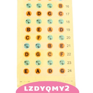 [Lzdyqmy2] สติกเกอร์ติดฟิงเกอร์บอร์ด เบส 4 สาย สําหรับนักเรียน