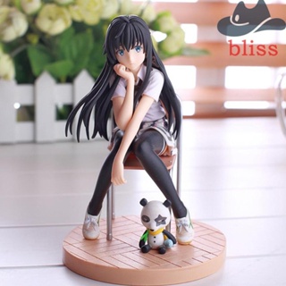 Bliss ใหม่ ฟิกเกอร์ PVC อนิเมะญี่ปุ่น Yukinoshita Yukino ขนาด 14.5 ซม. สําหรับสะสม