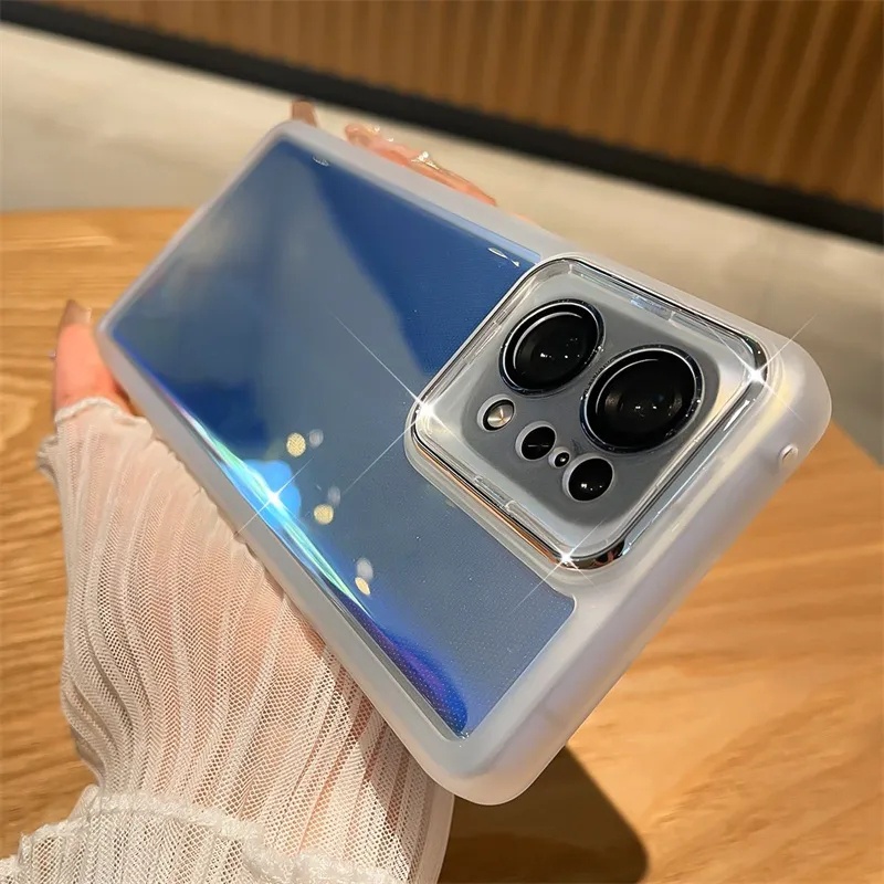 สําหรับ OPPO Find X5 X3 X6 Pro เคลือบด้าน ใส เคสกันกระแทก พร้อมฝาครอบเลนส์กล้อง เคสกันกระแทก