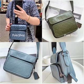 Sullivan Flap Crossbody c9871 กระเป๋าสะพายข้างผู้ชาย 002