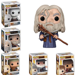 โมเดลฟิกเกอร์ Funko Pop The Lord of The Rings Hobbit Gandalf 443 Azog 48 ของเล่นสําหรับเด็ก