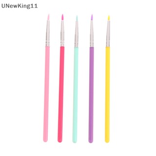 Unewking แปรงคอนซีลเลอร์ ซิลิโคน ช่วยแต่งตา อายไลเนอร์ แปรงอายแชโดว์ คิ้ว รายละเอียด เครื่องมือทาเล็บ แปรงทาเล็บ th