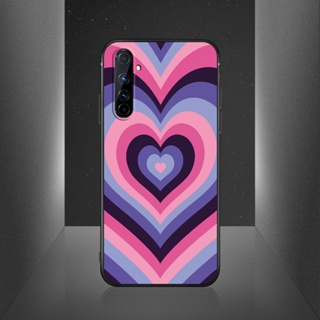 เคสโทรศัพท์ซิลิโคน TPU แบบนิ่ม ลายหัวใจ กันกระแทก สําหรับ Realme X XT X2 X7 K3 X50 Pro 5G Realme GT Master GT2 Pro Neo 3T