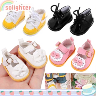 Solighter 20 ซม.รองเท้าบูทแฟชั่น  สําหรับตุ๊กตา 1/12 DIY