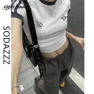 lzbao65.th เสื้อครอป เสื้อแฟชั่นผู้หญิง สีพื้น สําหรับผู้หญิง ใส่ไปคลับ ปาร์ตี้ 2023 NEW WTX2390ANS 36Z230909