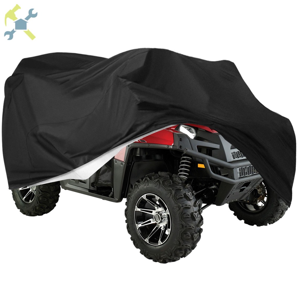 ผ้าคลุมรถ ATV ผ้าออกซฟอร์ด กันน้ํา 190T 4 ล้อ กันลม กันแดด ATV 82x47x45 นิ้ว SHOPTKC3768