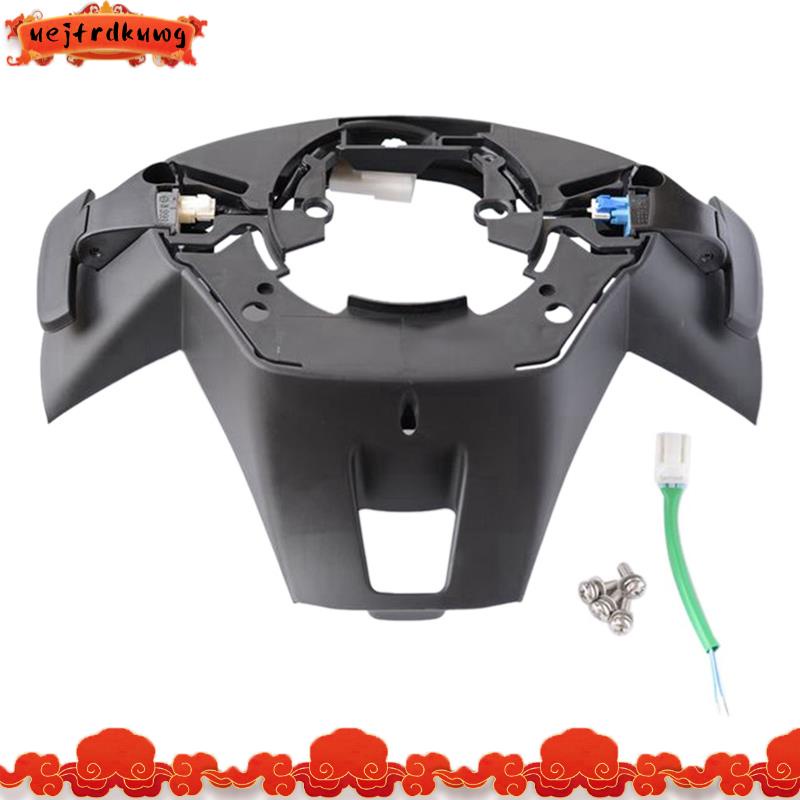 Uejfrdkuwg ปลอกหุ้มพวงมาลัยรถยนต์ D09H-66-3P0 แบบเปลี่ยน สําหรับ Mazda Axela Atenza CX4 CX5 CX3 D09H