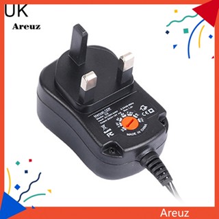 Are อะแดปเตอร์ชาร์จพาวเวอร์ซัพพลาย AC DC แรงดันไฟฟ้า 3V-12V ปรับได้