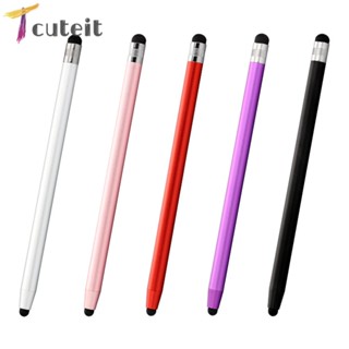 Tcuteit ปากกาสไตลัส 2 in 1 ปลายยาง ดินสอสไตลัส แบบ Capacitive