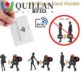 Quillan เคสการ์ด RFID โลหะ ป้องกันขโมย กันแม่เหล็ก สําหรับบ้าน กลางแจ้ง