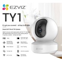 Ezviz TY1 FULL HD 2MP 1080p กล้องวงจรปิดอัจฉริยะ IP CCTV - + Sandisk 32GB