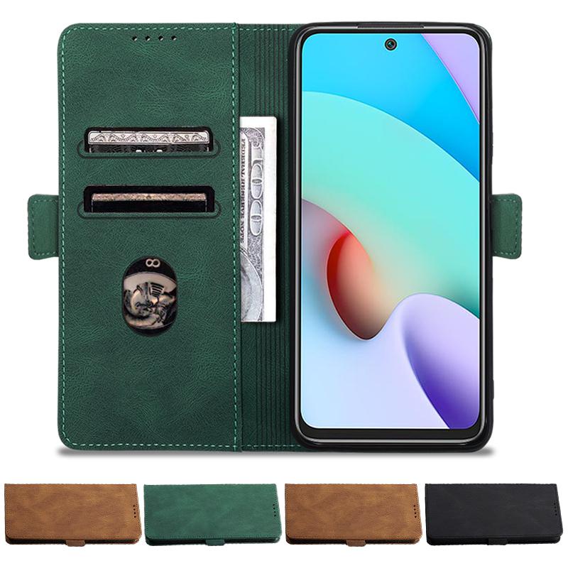 สําหรับ Redmi 10 4GPhone Case Flip Cover Leather Case Cover