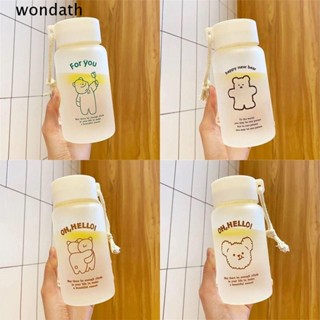 Wonda ขวดน้ํา ลายหมีน่ารัก สําหรับผู้หญิง ผู้ชาย