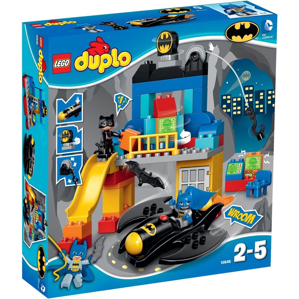 LEGO DUPLO Super Heroes 10545 Batcave Adventure 59 Piece Building Kit