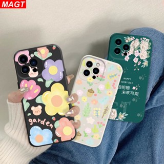 เคสซิลิโคน ลายการ์ตูนดอกไม้ สําหรับ Samsung A24 A14 M23 A04E A04S A04 A13 A03 A03S A23 A22 A20 A30 A12 A02S A11 A51 A71 A30 A50 A52 A20S A10S M12