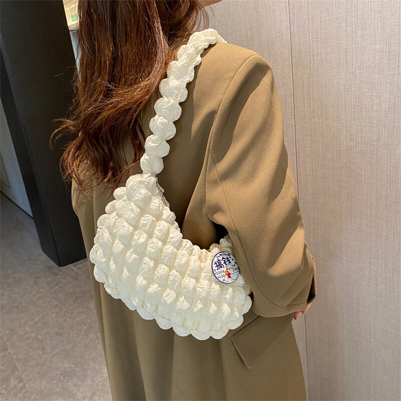 【ลดล้างสต๊อก】miss bag fashion กระเป๋าสะพายข้าง สไตล์เกาหลีใต้วงแขน สําหรับผู้หญิง รุ่น D-1508