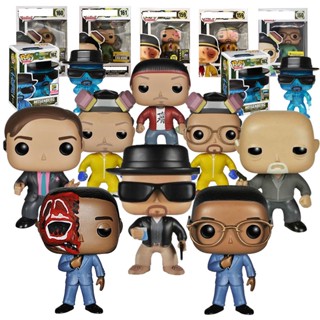 Pop FUNKO โมเดลฟิกเกอร์ PVC ลาย Breaking Bad Walter White 160 Heisenberg 162 Saul Goodman 163 Jesse Pinkman 161 Gus Fring 166