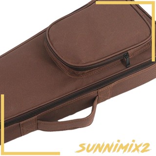 [Sunnimix2] กระเป๋าเป้สะพายหลัง กันกระแทก พร้อมสายคล้อง ปรับได้ ทนทาน สําหรับผู้เริ่มต้น เล่นอูคูเลเล่